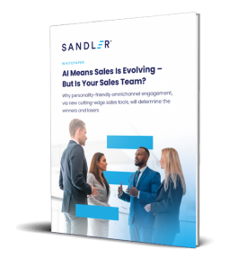 Whitepaper Cover: AI Means Sales is Evolving - But is Your Sales Team?